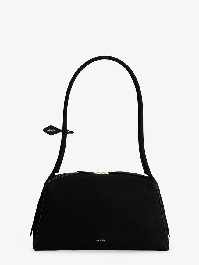 Alaia Nabuck Le Bouledogue Shoulder Bag Uni Noir