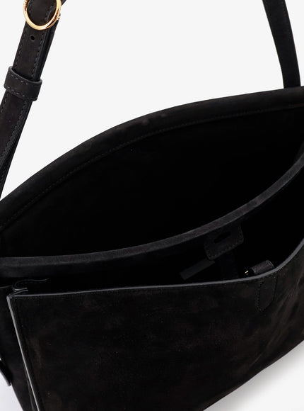 Alaia Le Click Pocket 35 Nabuk Shoulder Bag