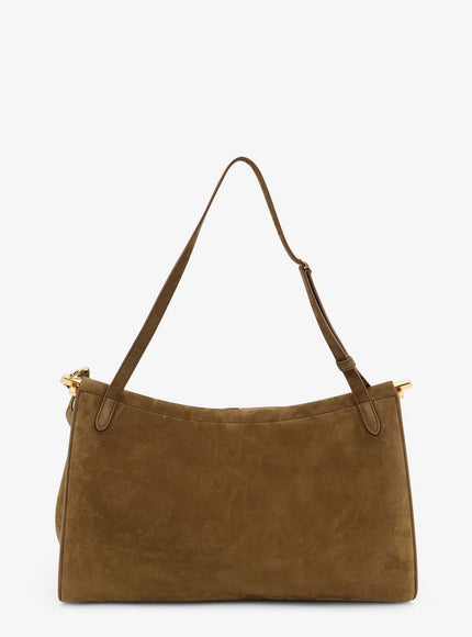 Alaia Le Click Pocket 35 Nabuk Shoulder Bag