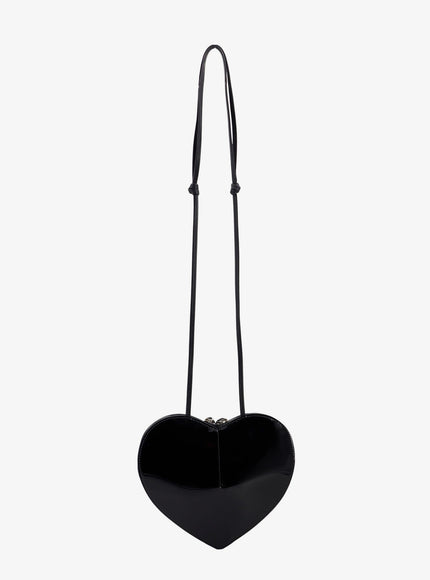 Alaia Le Coeur Patent Leather Crossbody Bag