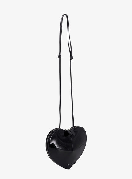 Alaia Le Coeur Patent Leather Crossbody Bag