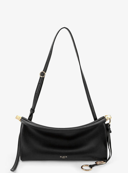 Alaia Le Click East West Small Leather Crossbody Bag Uni Noir
