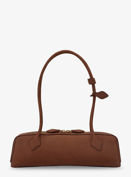 Alaia Borsa A Spalla Teckel Medium In Suede