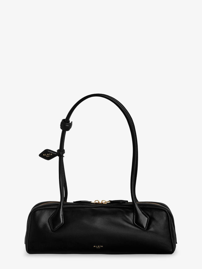 Alaia Le Teckel Padded Leather Shoulder Bag Uni Noir