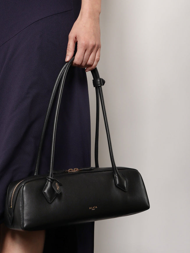 Alaia Le Teckel Padded Leather Shoulder Bag