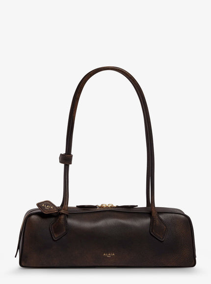 Alaia Le Teckel Leather Shoulder Bag Uni Ebene