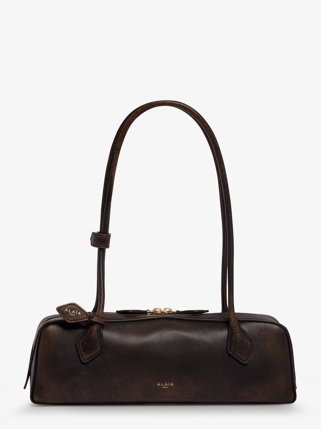 Alaia Le Teckel Leather Shoulder Bag Uni Ebene