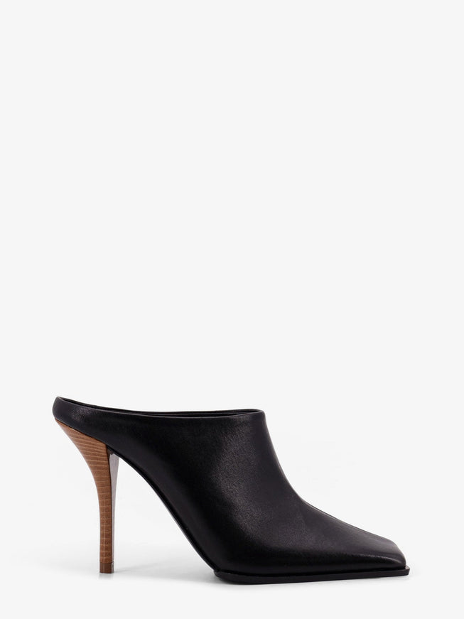 Alaia Leather Sandals Noir