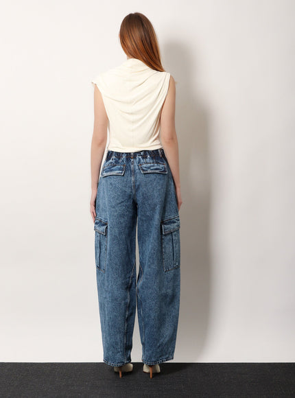 Alaia Hooded Body Viscose Top