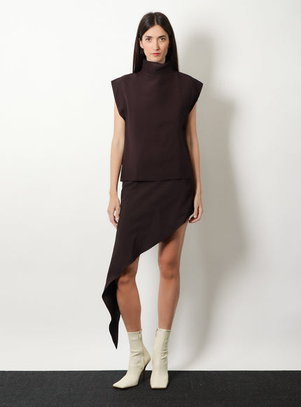Alaia Paper And Viscose Top