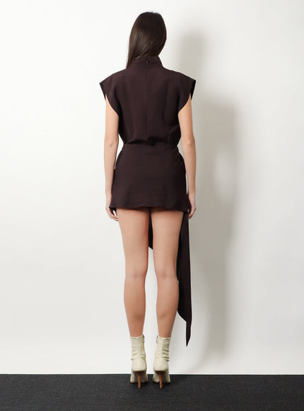 Alaia Paper And Viscose Top