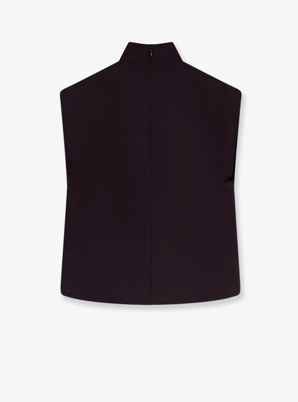 Alaia Paper And Viscose Top
