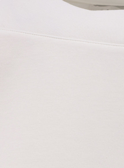Alaia Boxy Cotton Blend T-Shirt