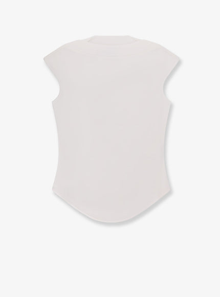 Alaia Cap Cotton Blend T-Shirt