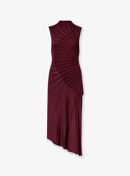 Alaia Scupting Virgin Wool Dress