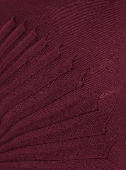 Alaia Scupting Virgin Wool Dress