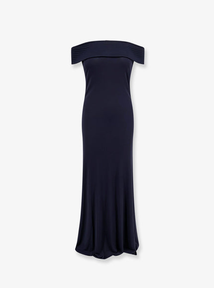 Alaia Jersey Bandeau Dress Minuit