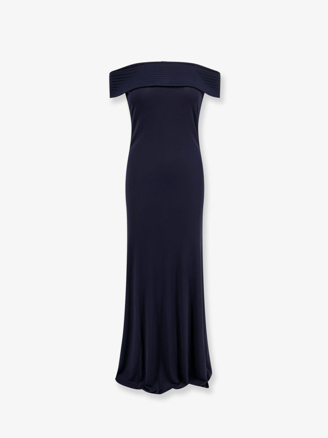 Alaia Jersey Bandeau Dress Minuit