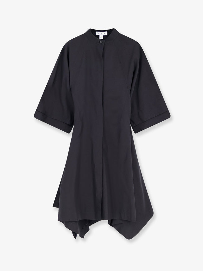 Alaia Panelled Cotton Dress Noiralaia