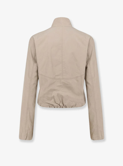 Alaia Windbreaker Nylon And Silk Jacket