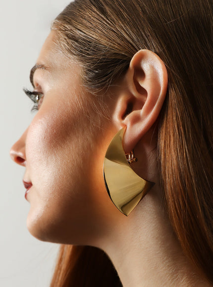 Alaia Brass Earrings