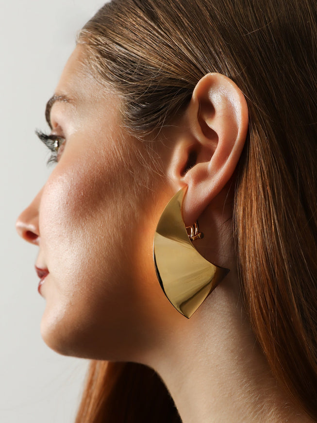 Alaia Brass Earrings