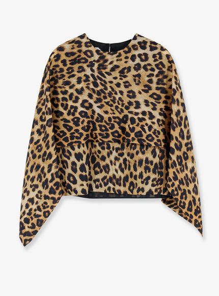 Alberta Ferretti Silk Shirt Fantasia