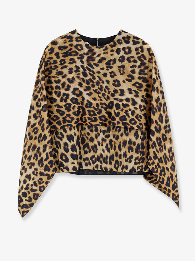 Alberta Ferretti Silk Shirt Fantasia