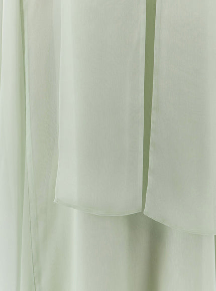 Alberta Ferretti Chiffon Dress