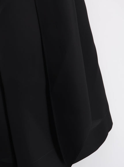 Alberta Ferretti Silk Cape