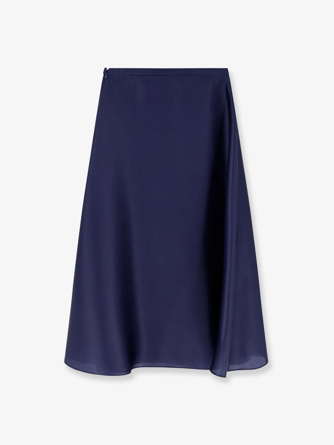 Alberta Ferretti Silk Skirt