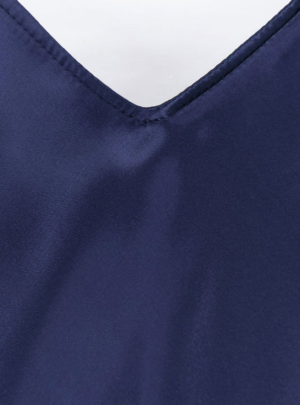 Alberta Ferretti Satin Top