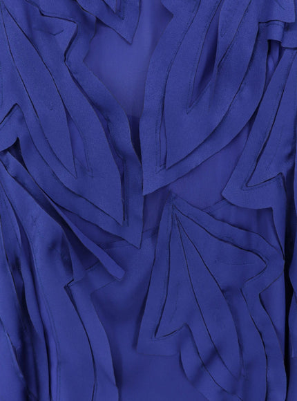Alberta Ferretti Satin Long Dress