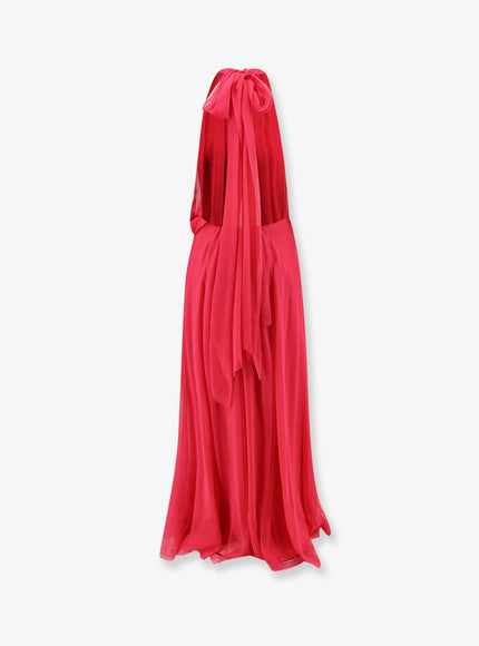 Alberta Ferretti Silk Long Dress