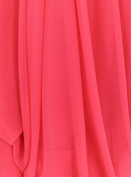 Alberta Ferretti Silk Long Dress