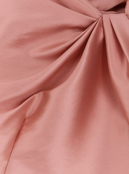 Alberta Ferretti Mikado Long Dress