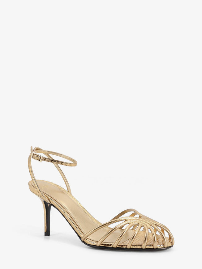 Alevi` Blake 75 Laminated Leather Sandals