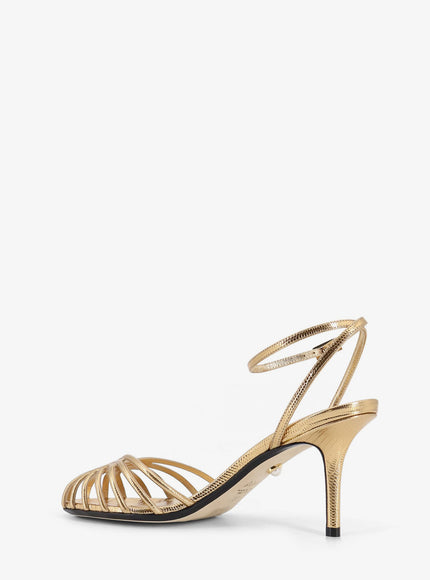 Alevi` Blake 75 Laminated Leather Sandals