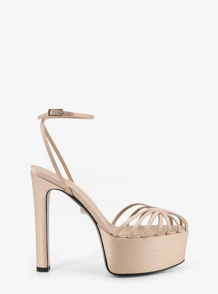 Alevi` Eva Satin Sandals Satin Skin