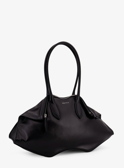 Alexander Mcqueen Manta Leather Shoulder Bag