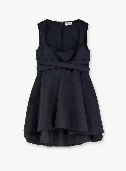 Alexander Mcqueen Taffetà Dress 40 Black