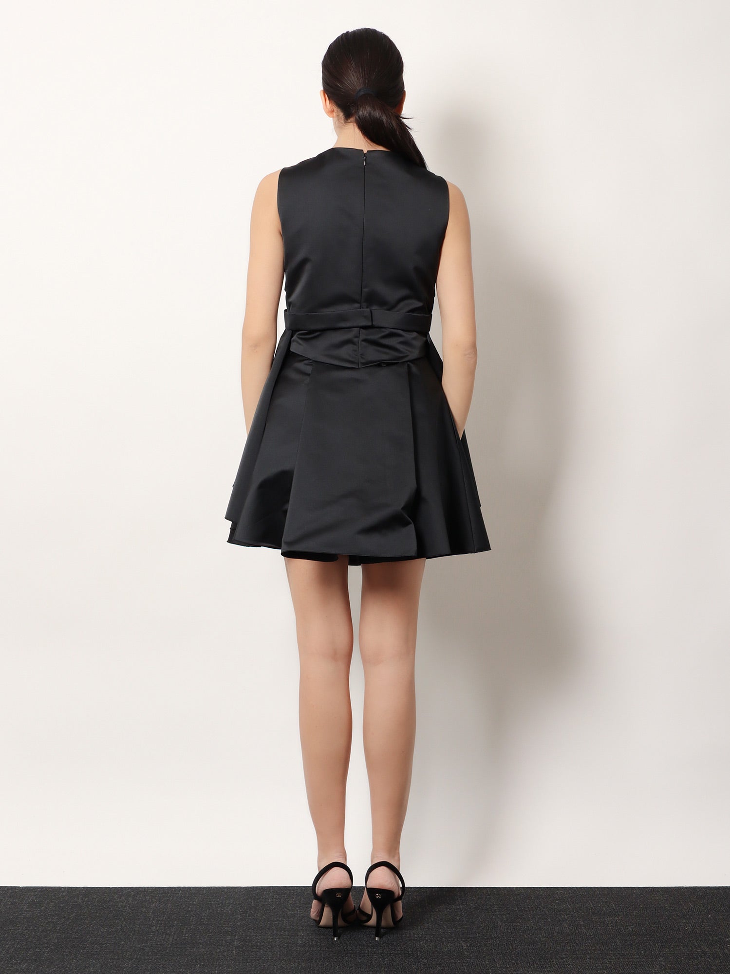 Alexander Mcqueen Taffetà Dress 40 / Black