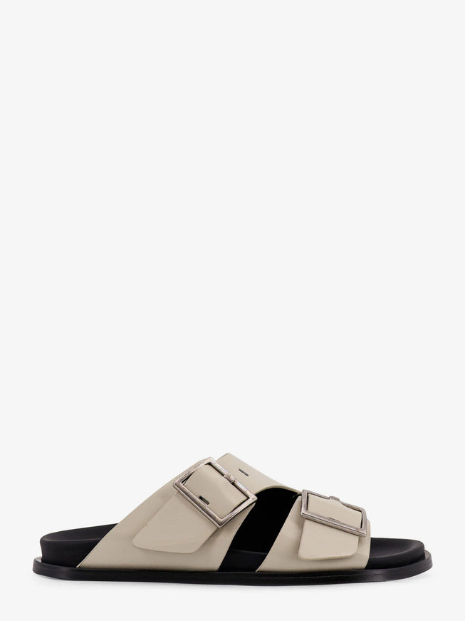Alohas Alba Low Leather Sandals Cream