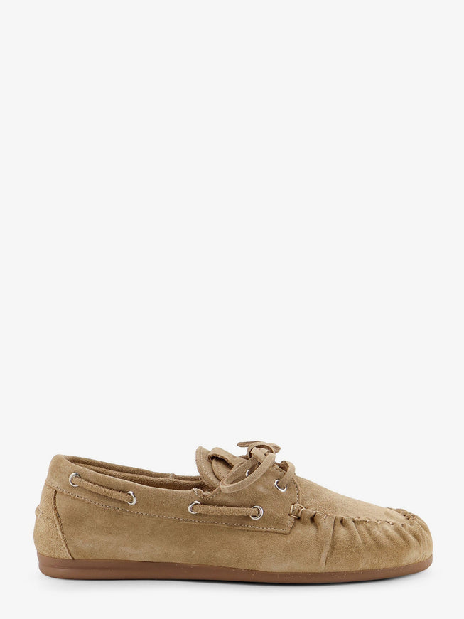 Alohas Rowan Suede Loafers Beige