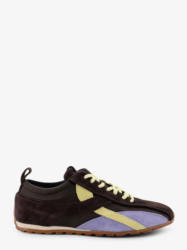 Alohas Leather And Suede Sneakers Brown