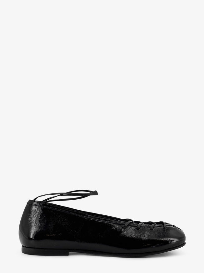 Alohas Bumi Patent Leather Ballerinas Black
