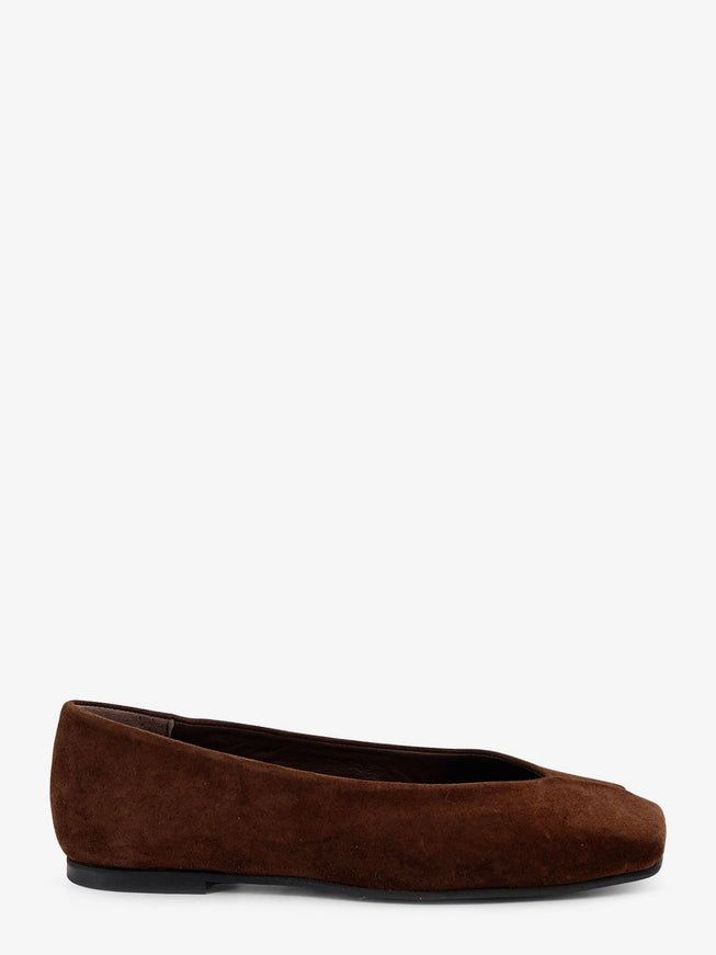 Alohas Katia Suede Ballerinas Brown