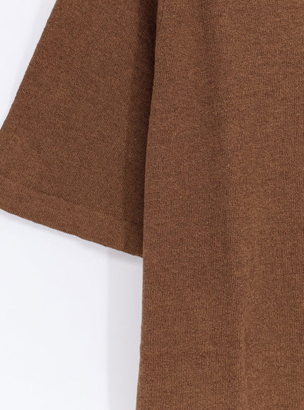 Alpha-Studio Linen And Cotton Blend Polo Shirt