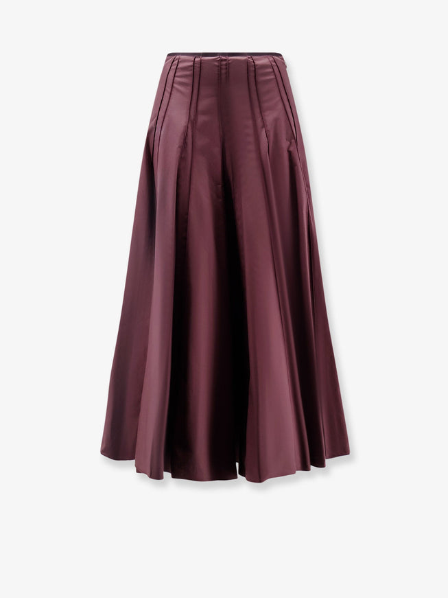 Alysi Flared Cotton Skirt Uva