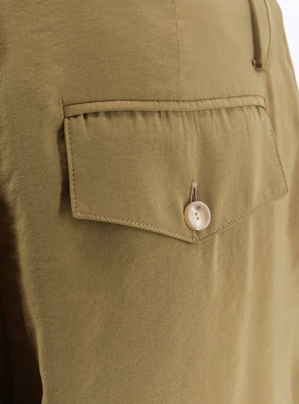 Alysi Modal Trousers With Drawstring Detail